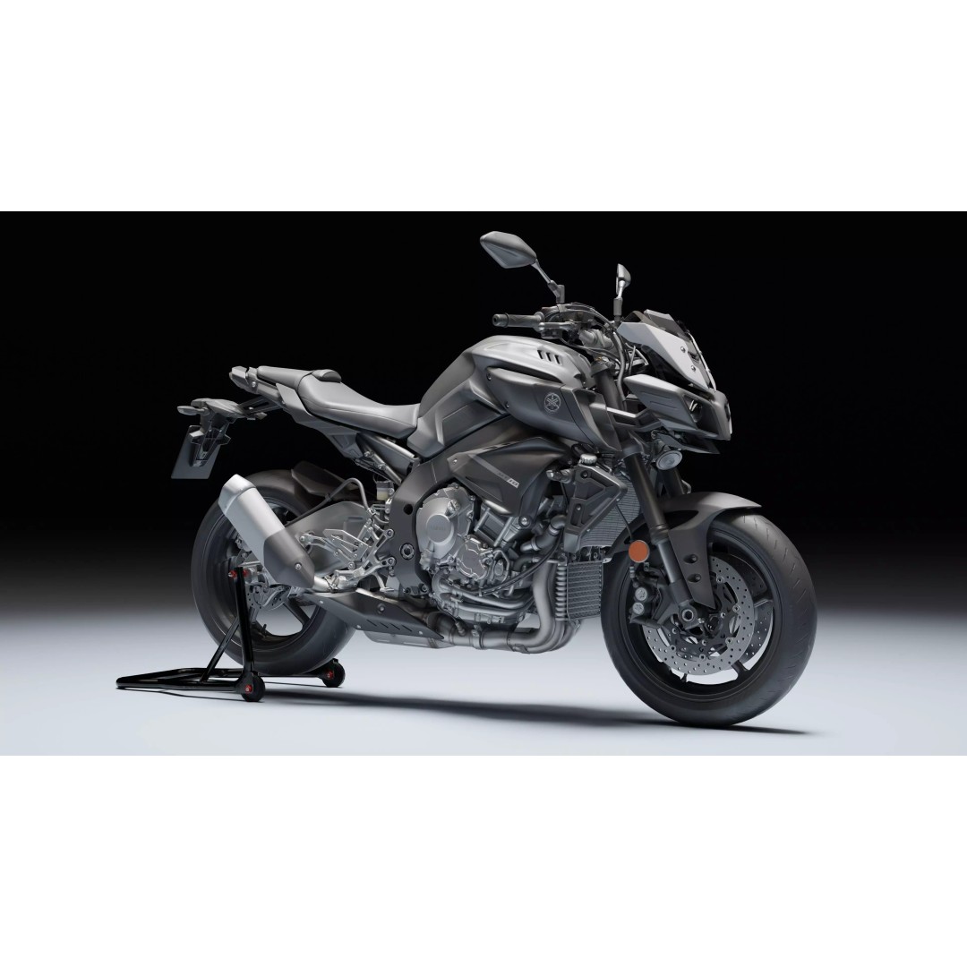 Yamaha MT-10 SP 2020 3D Model – Low Poly Rigged Game Asset, Blender - View 7