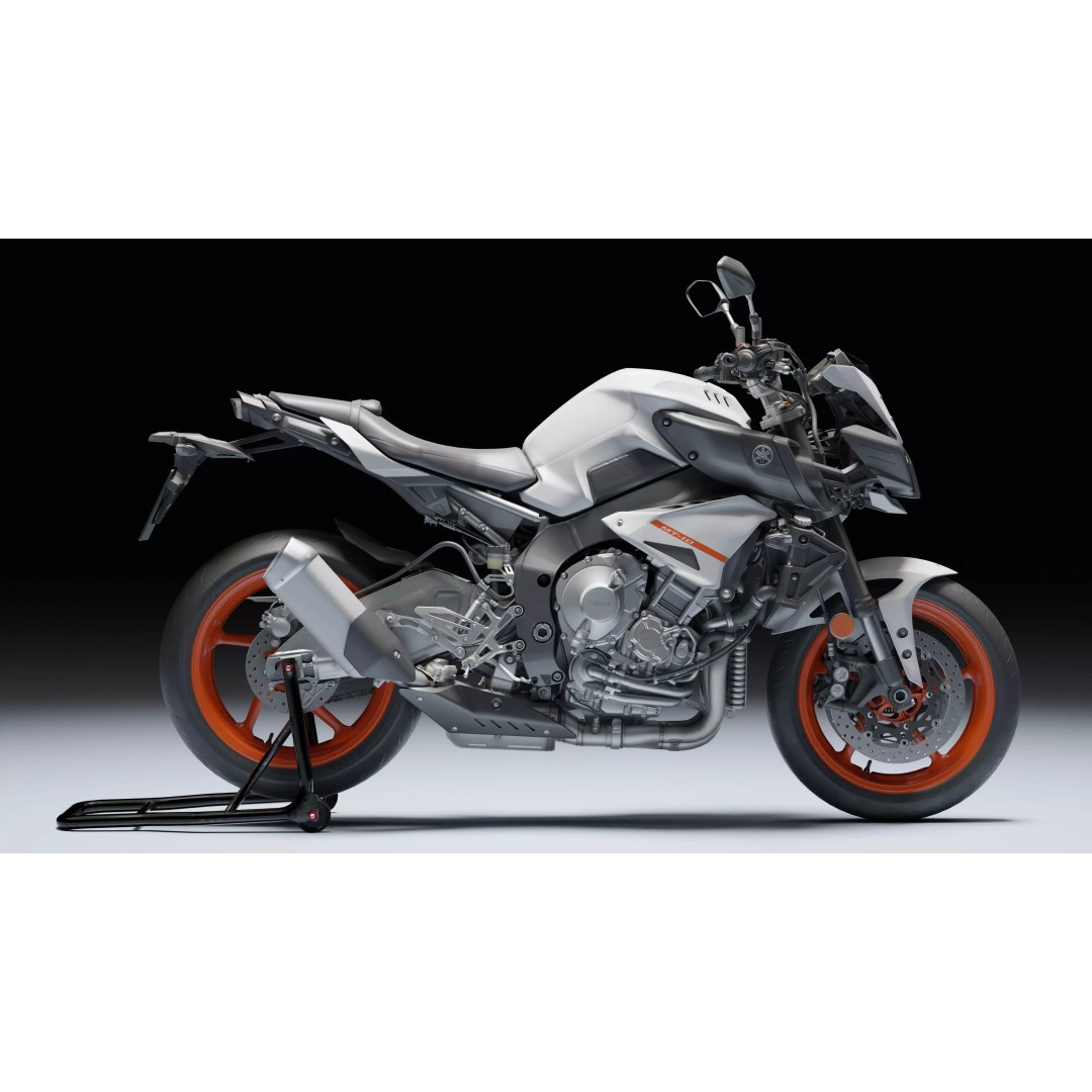 Yamaha MT-10 SP 2020 3D Model – Low Poly Rigged Game Asset, Blender - View 8