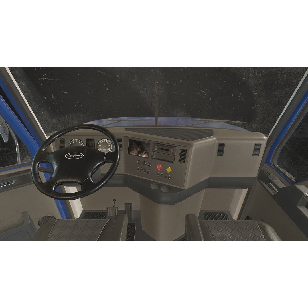 Semi Truck 3D Model – Low Poly Game Ready Collection, FBX - View 25