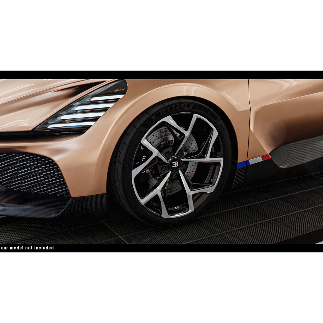 Car Lighting Studio 3D Model – Low Poly Paint Booth for Automotive Display - View 6