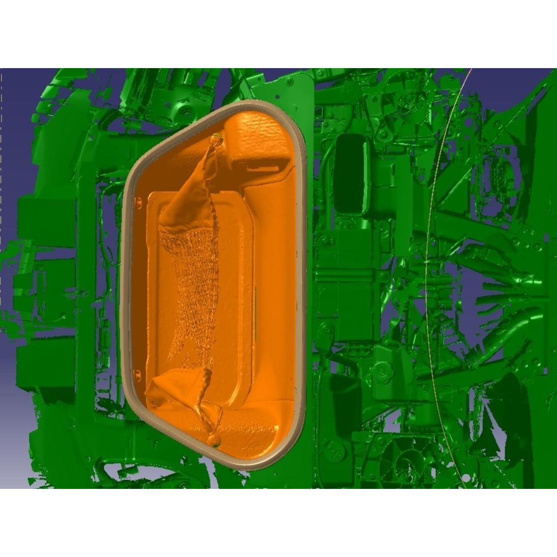 Chevrolet Corvette Premium 3LT 2020 - Scanned 3D Model