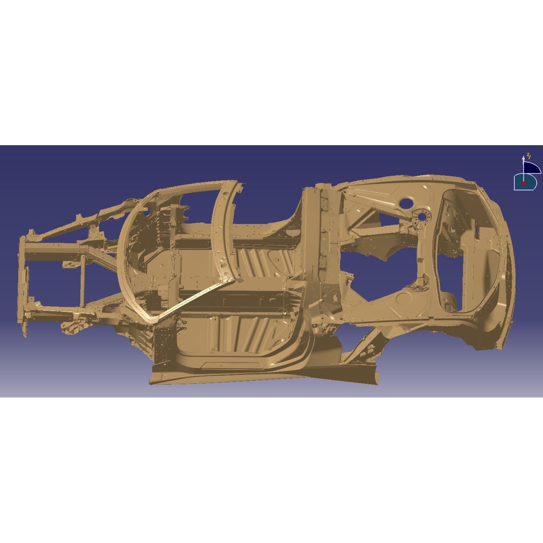 Chevrolet Corvette Premium 3LT 2020 - Scanned 3D Model - View 10