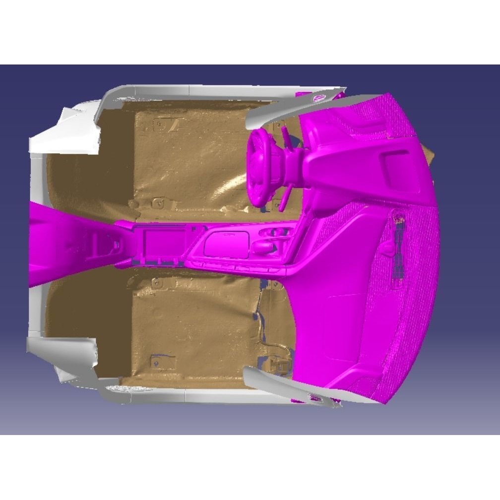 Chevrolet Corvette Premium 3LT 2020 - Scanned 3D Model - View 17