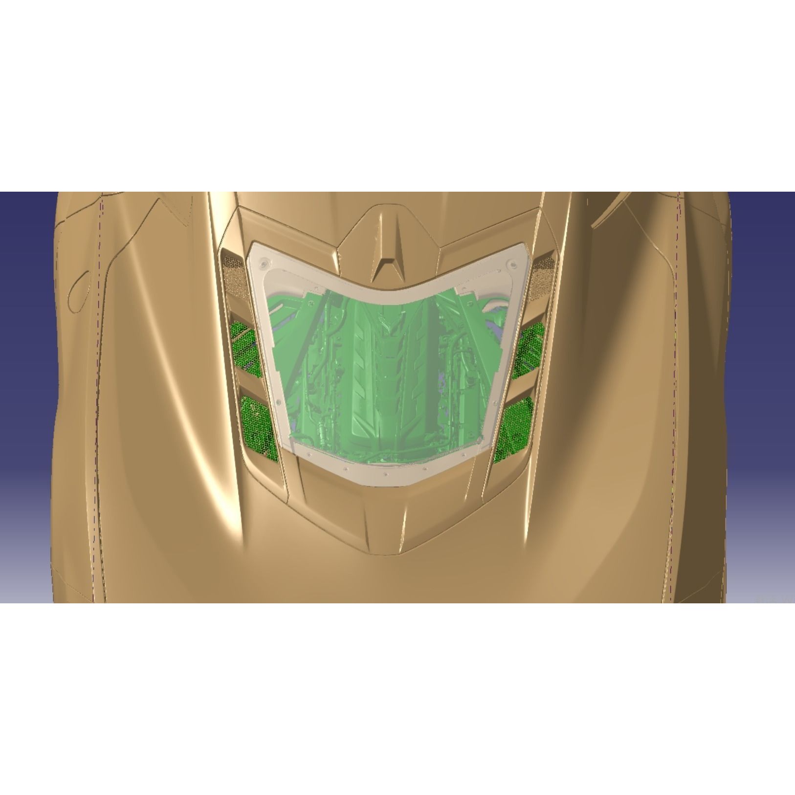 Chevrolet Corvette Premium 3LT 2020 - Scanned 3D Model - View 6