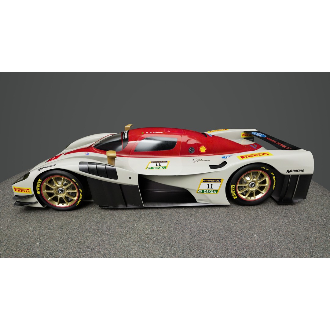 Adamastor Furia 3D Model – Low Poly Racing Car, Game Ready, FBX - View 17