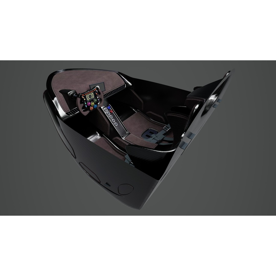 Adamastor Furia 3D Model – Low Poly Racing Car, Game Ready, FBX - View 25