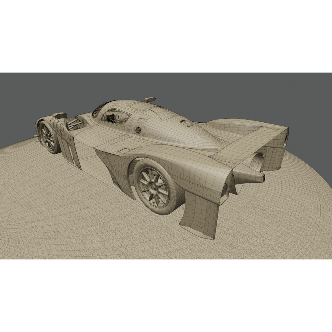 Adamastor Furia 3D Model – Low Poly Racing Car, Game Ready, FBX - View 28