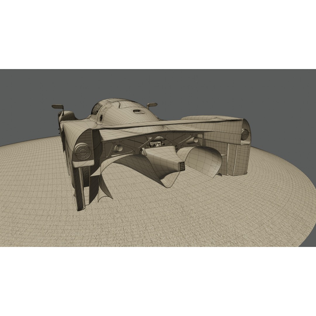Adamastor Furia 3D Model – Low Poly Racing Car, Game Ready, FBX - View 29