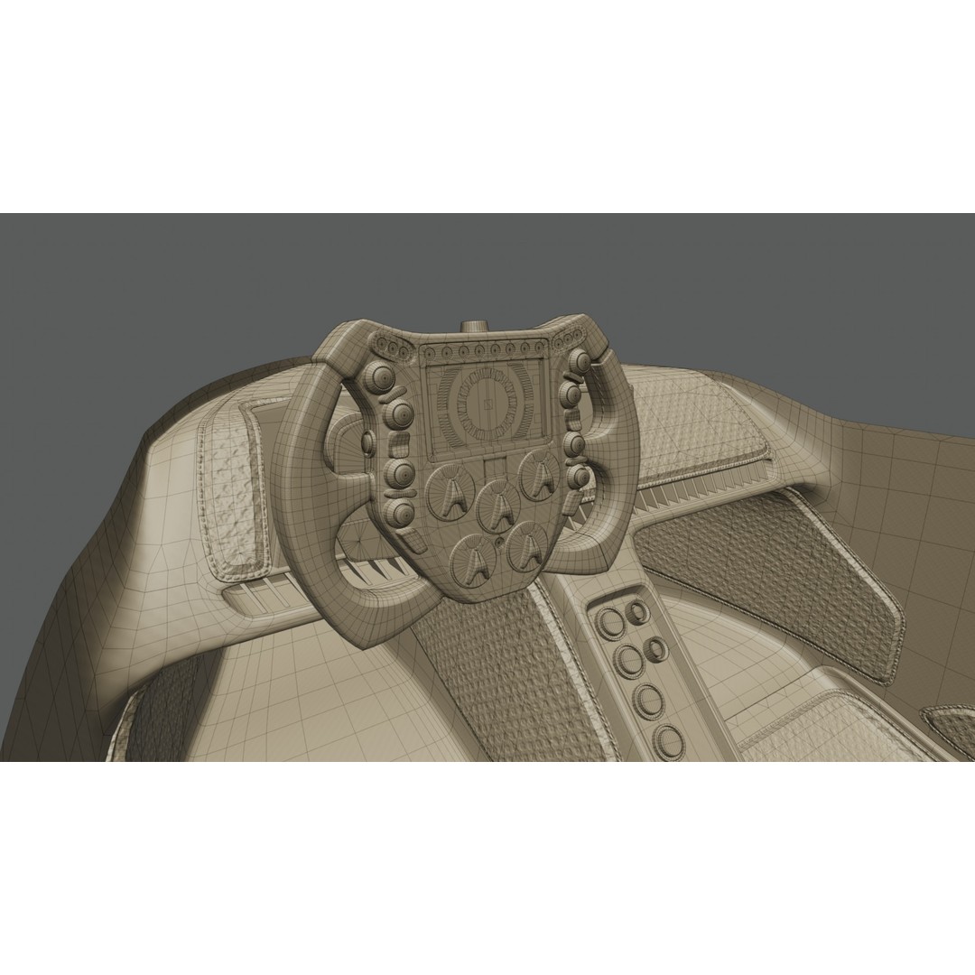 Adamastor Furia 3D Model – Low Poly Racing Car, Game Ready, FBX - View 33