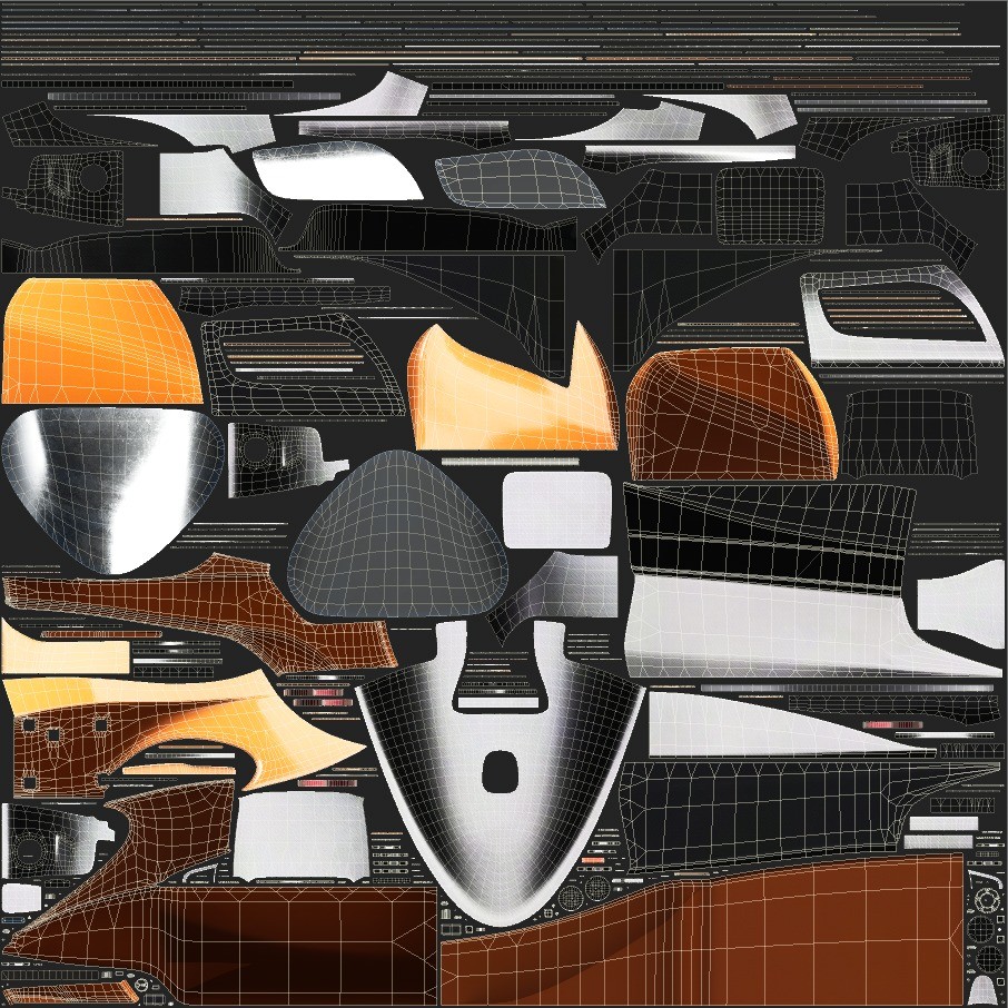 Adamastor Furia 3D Model – Low Poly Racing Car, Game Ready, FBX - View 35
