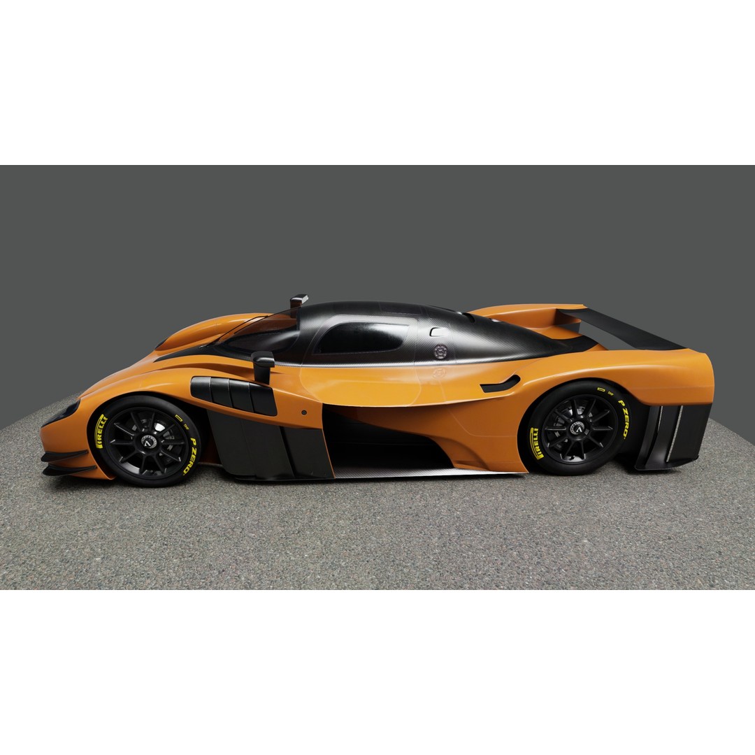 Adamastor Furia 3D Model – Low Poly Racing Car, Game Ready, FBX - View 7