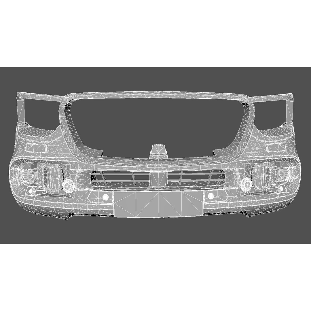 Sprinter Bullbar 3D Model – Low Poly Vehicle Asset, FBX, PBR - View 29