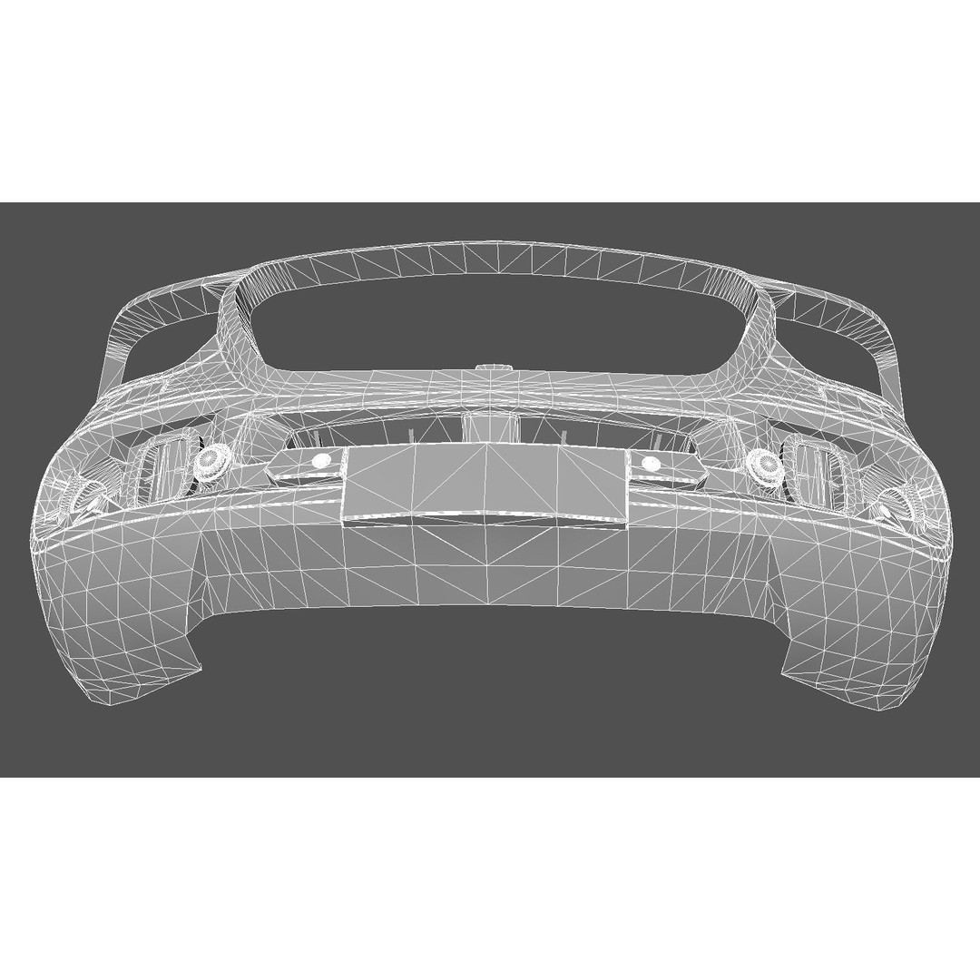 Sprinter Bullbar 3D Model – Low Poly Vehicle Asset, FBX, PBR - View 30