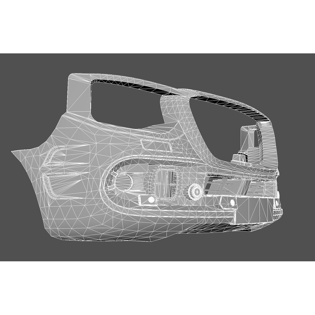 Sprinter Bullbar 3D Model – Low Poly Vehicle Asset, FBX, PBR - View 31