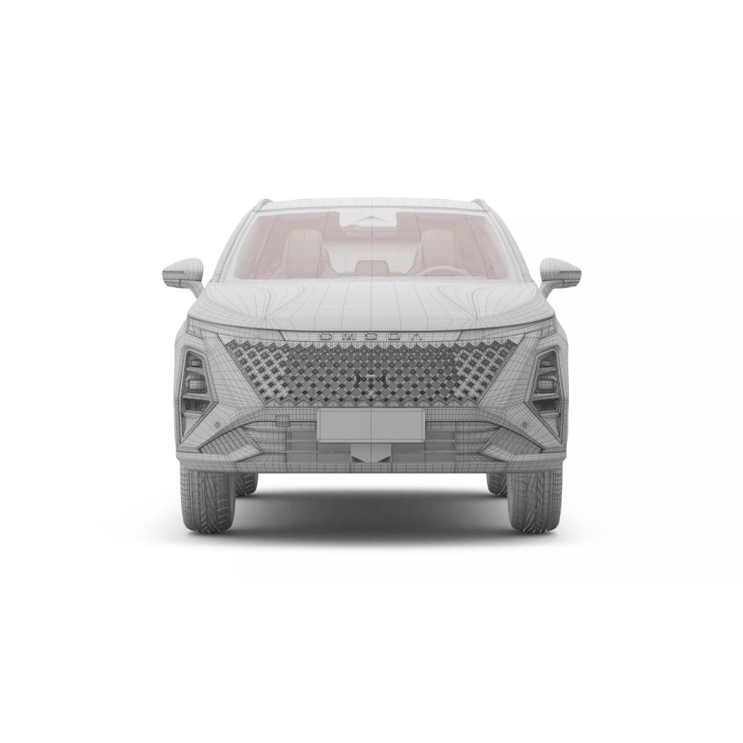 2026 Chery Omoda 5 SHS-H 3D Model – High Poly SUV with Interior, FBX, Blender - View 19