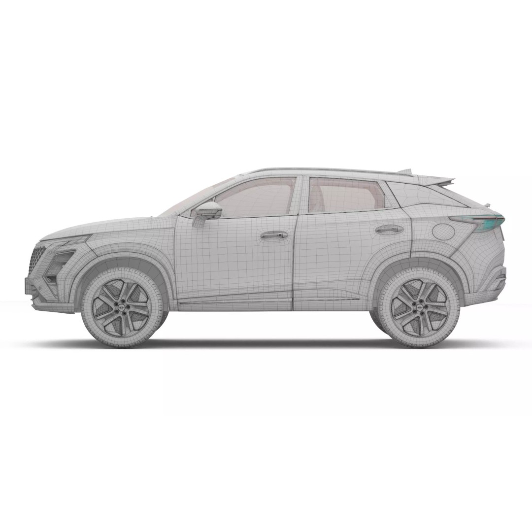 2026 Chery Omoda 5 SHS-H 3D Model – High Poly SUV with Interior, FBX, Blender - View 20
