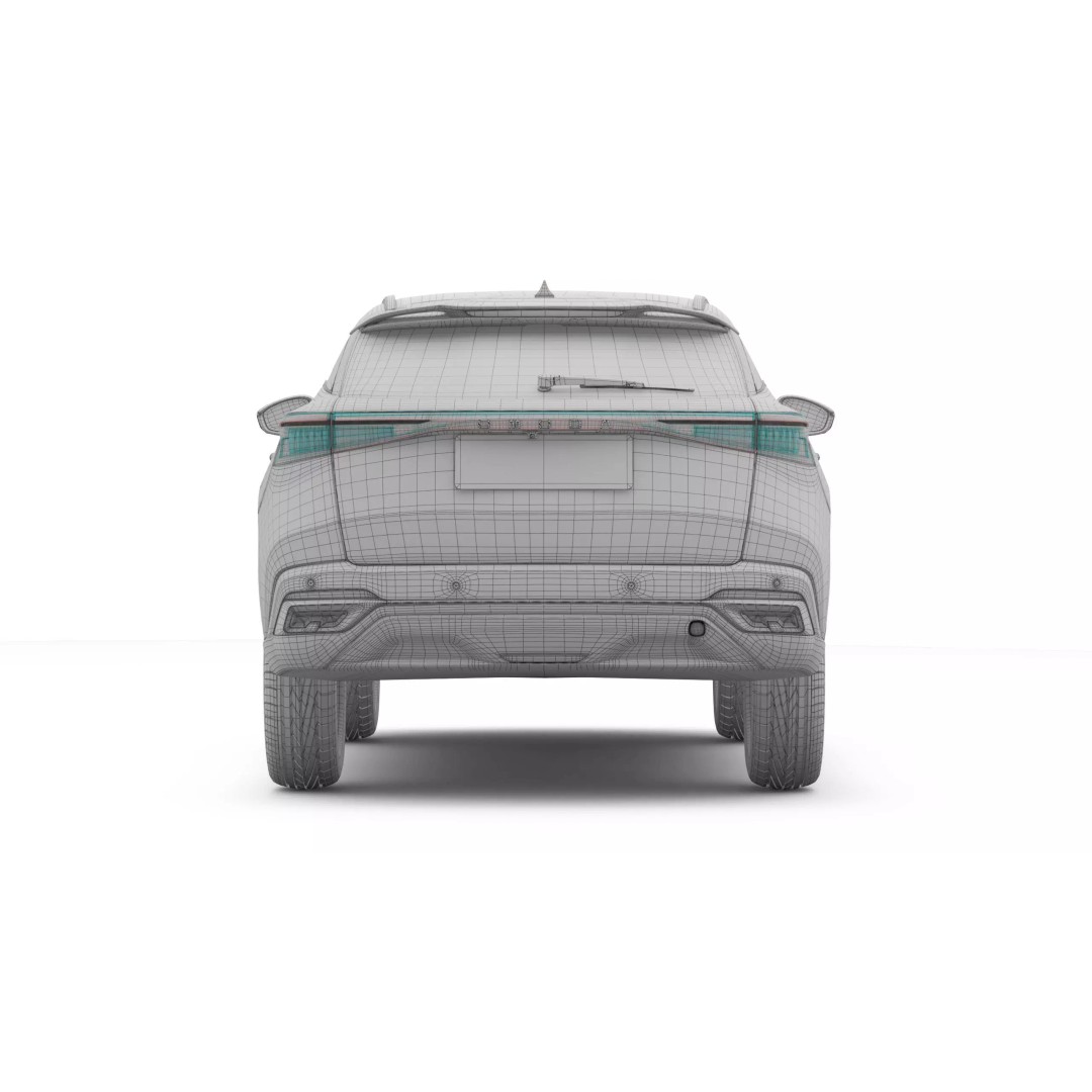 2026 Chery Omoda 5 SHS-H 3D Model – High Poly SUV with Interior, FBX, Blender - View 21