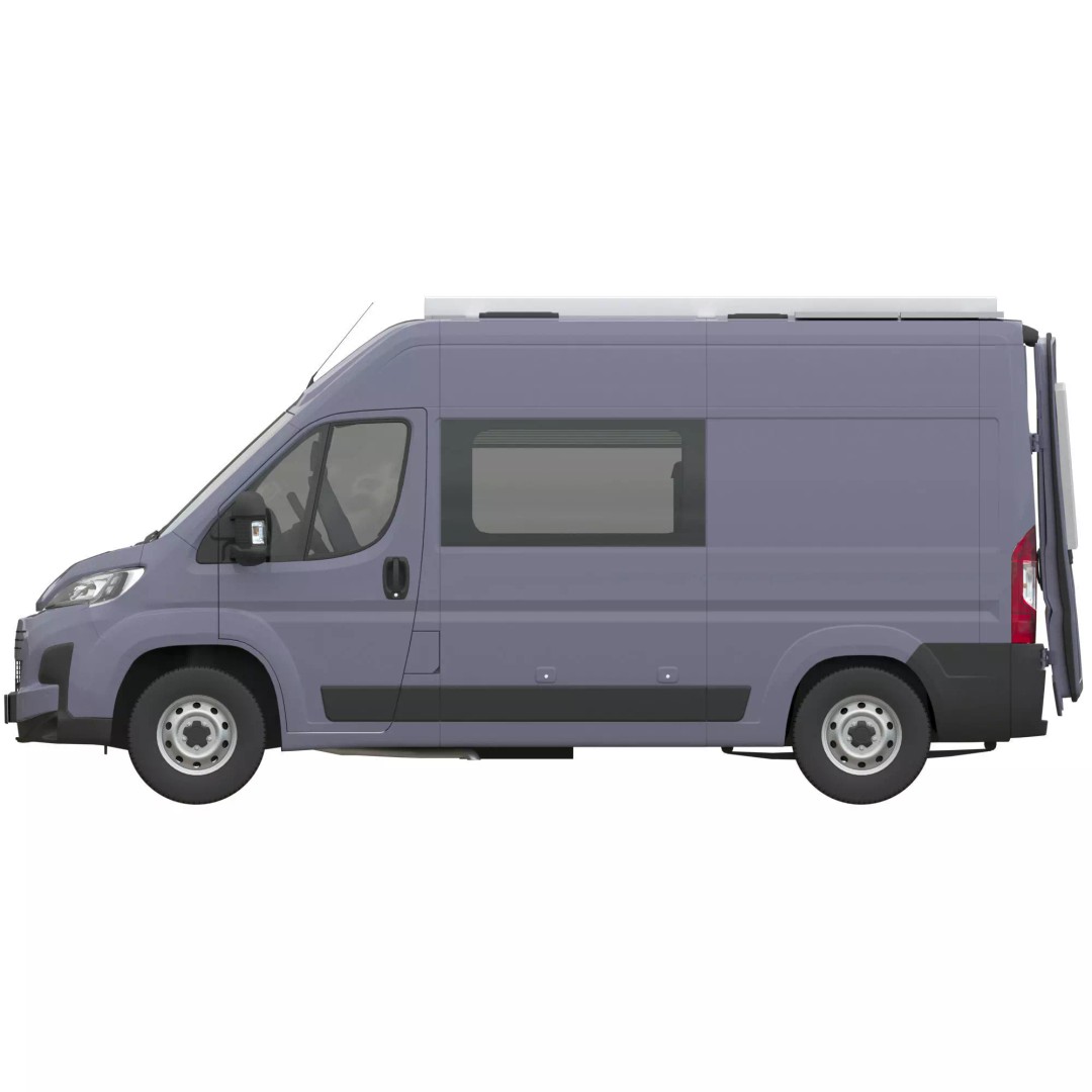 Camper Van L2H2 3D Model – Detailed Vehicle for Archviz and Design - View 12