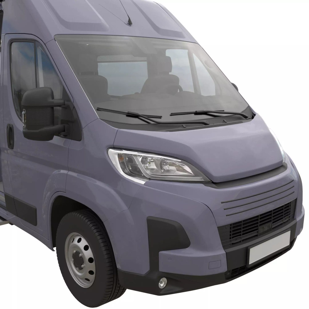Camper Van L2H2 3D Model – Detailed Vehicle for Archviz and Design - View 7