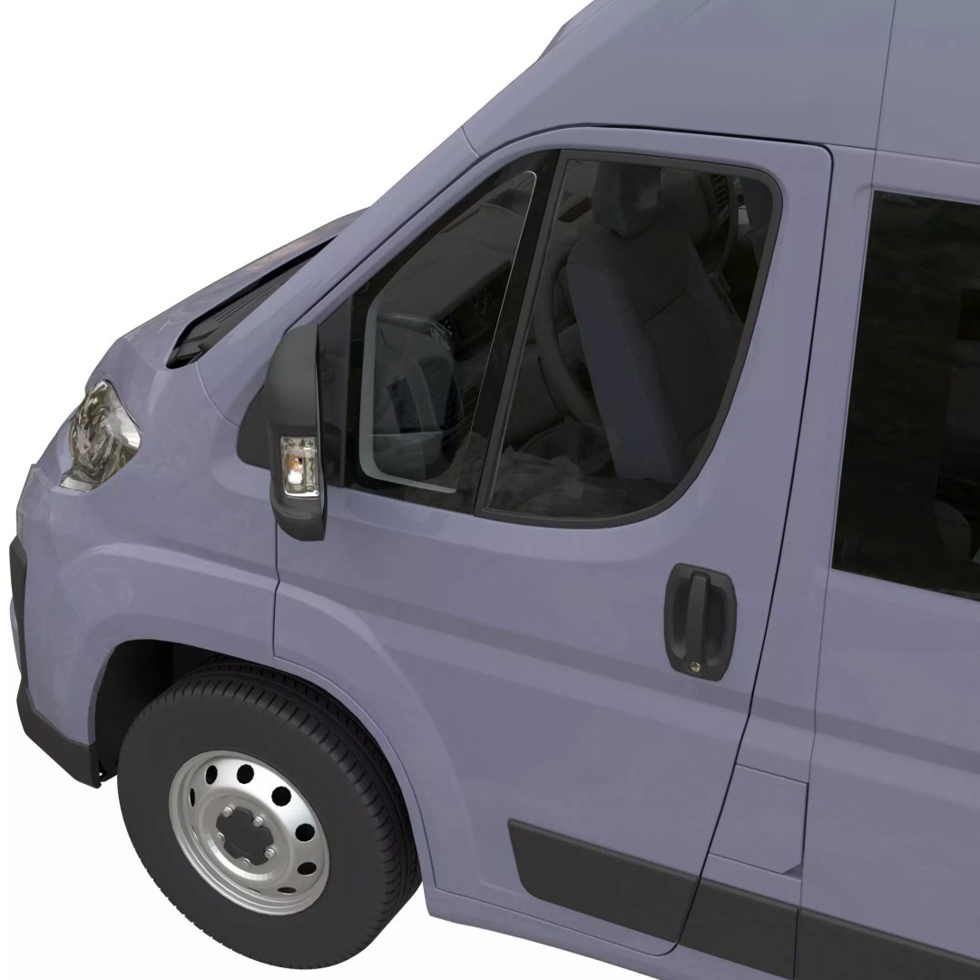 Camper Van L2H2 3D Model – Detailed Vehicle for Archviz and Design - View 8