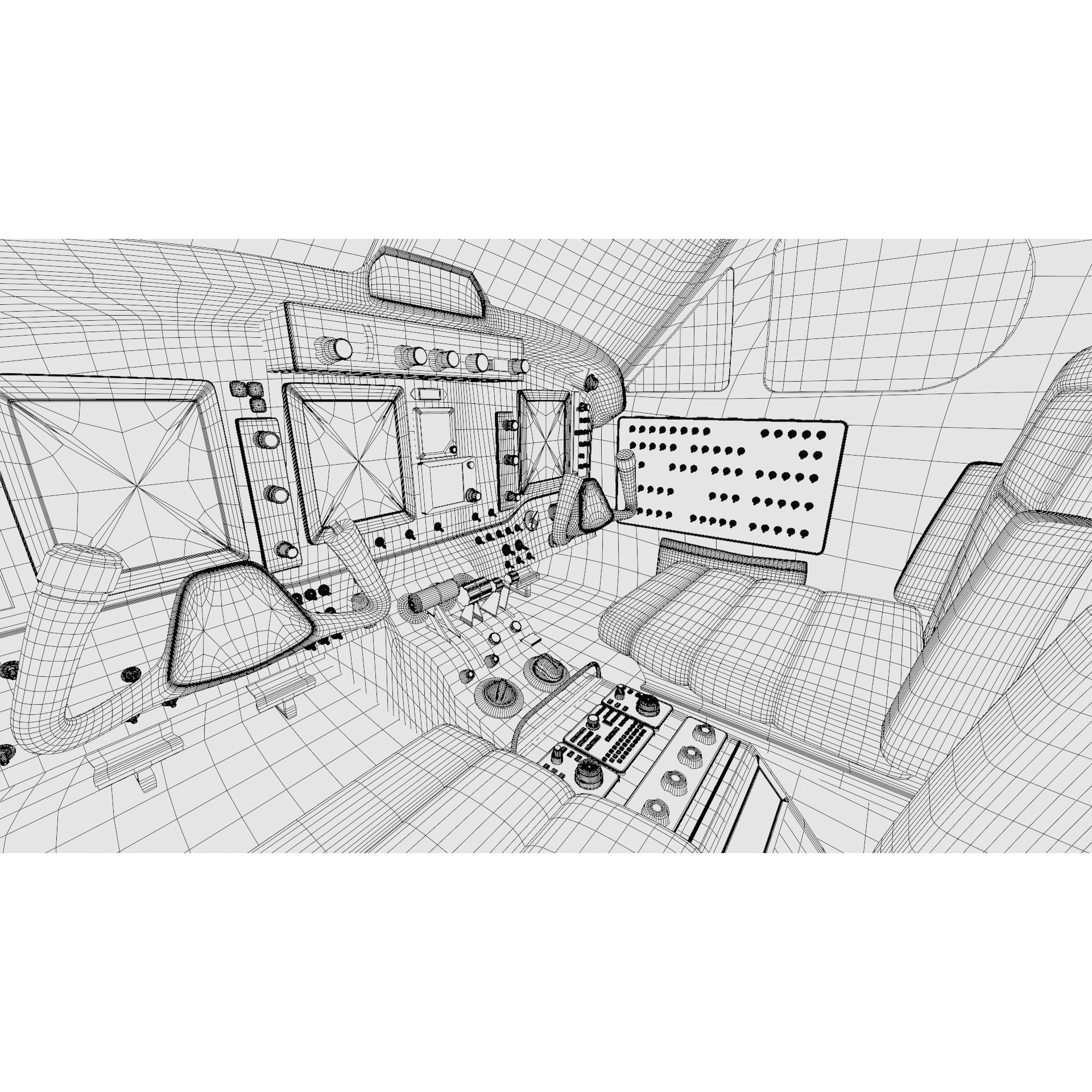 Beechcraft King Air - Game-Ready 3D Model - View 28