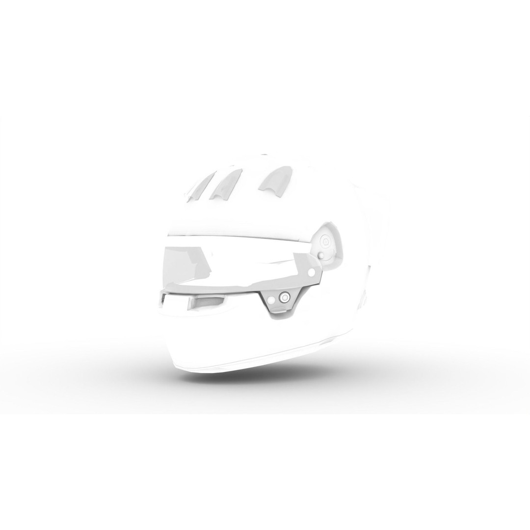 Pilot Helmet 3D Model – Low Poly Game Asset, PBR Textures, FBX - View 9