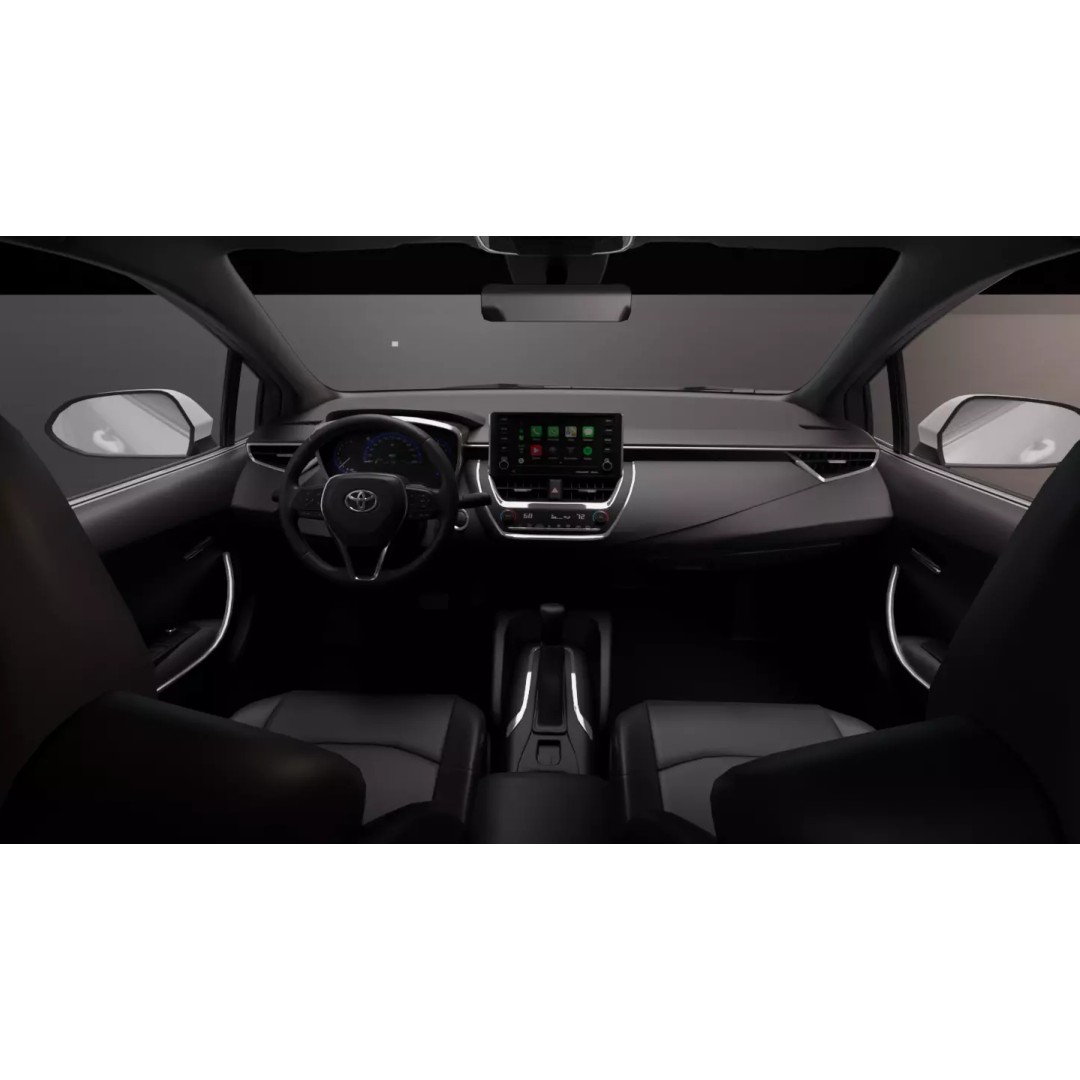 Toyota Corolla 2020 3D Model – High Fidelity Vehicle Asset, FBX - View 4