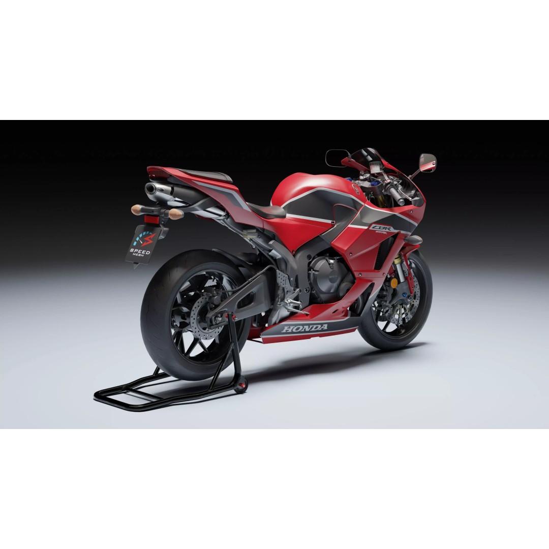 Honda CBR 600RR 2018 3D Model – Low Poly Game Ready with PBR Textures - View 14