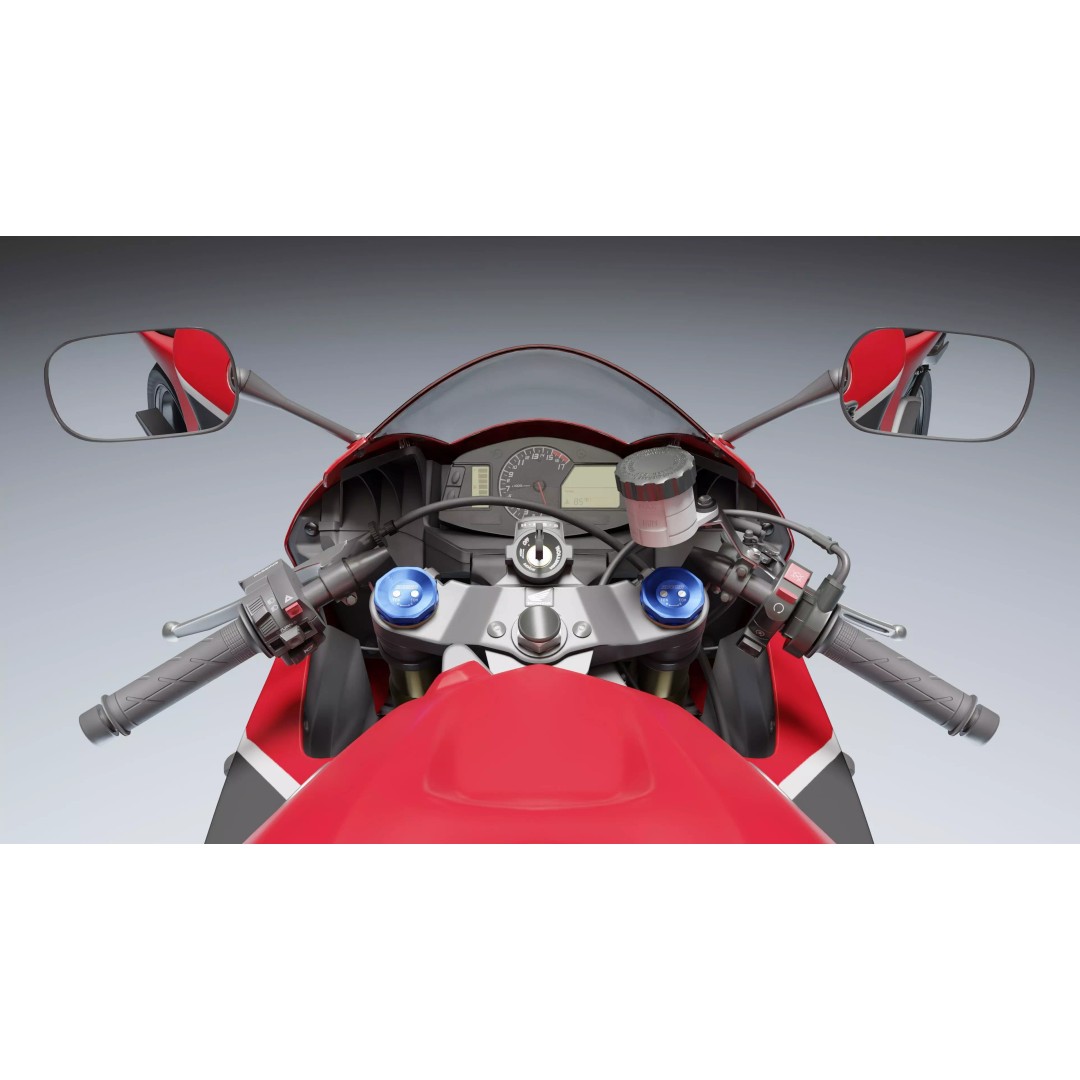 Honda CBR 600RR 2018 3D Model – Low Poly Game Ready with PBR Textures - View 17