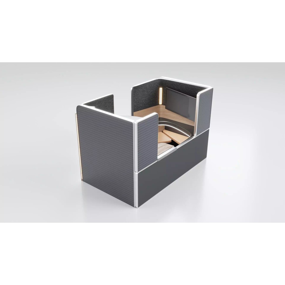 First-Class Cabin 3D Model – High Poly Animated Aircraft Interior - View 6