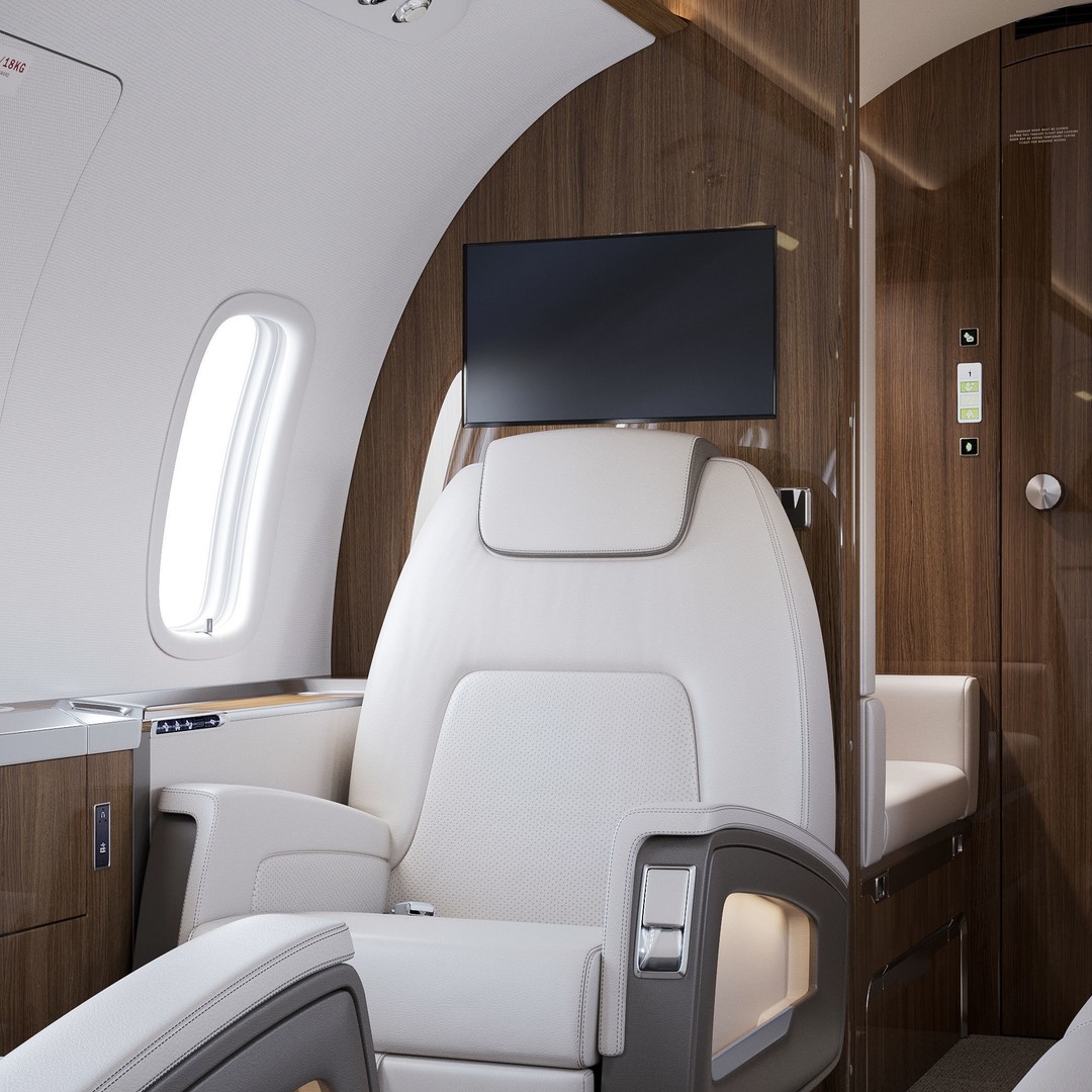 Business Jet Interior 3D Model – High-Quality Textured Scene, FBX, OBJ - View 6