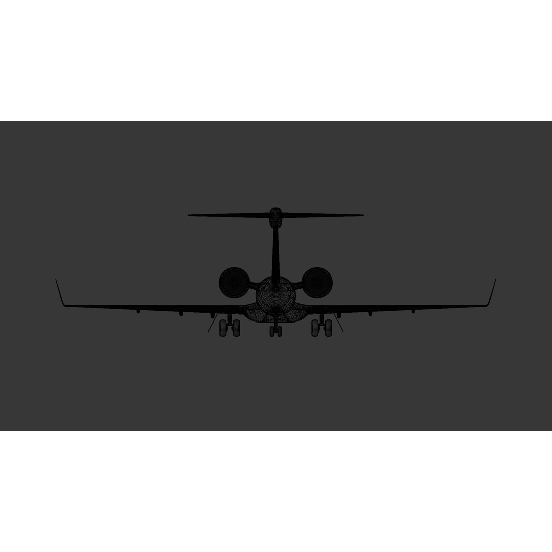 Regional Aircraft 3D Model – Low Poly Game Asset, FBX