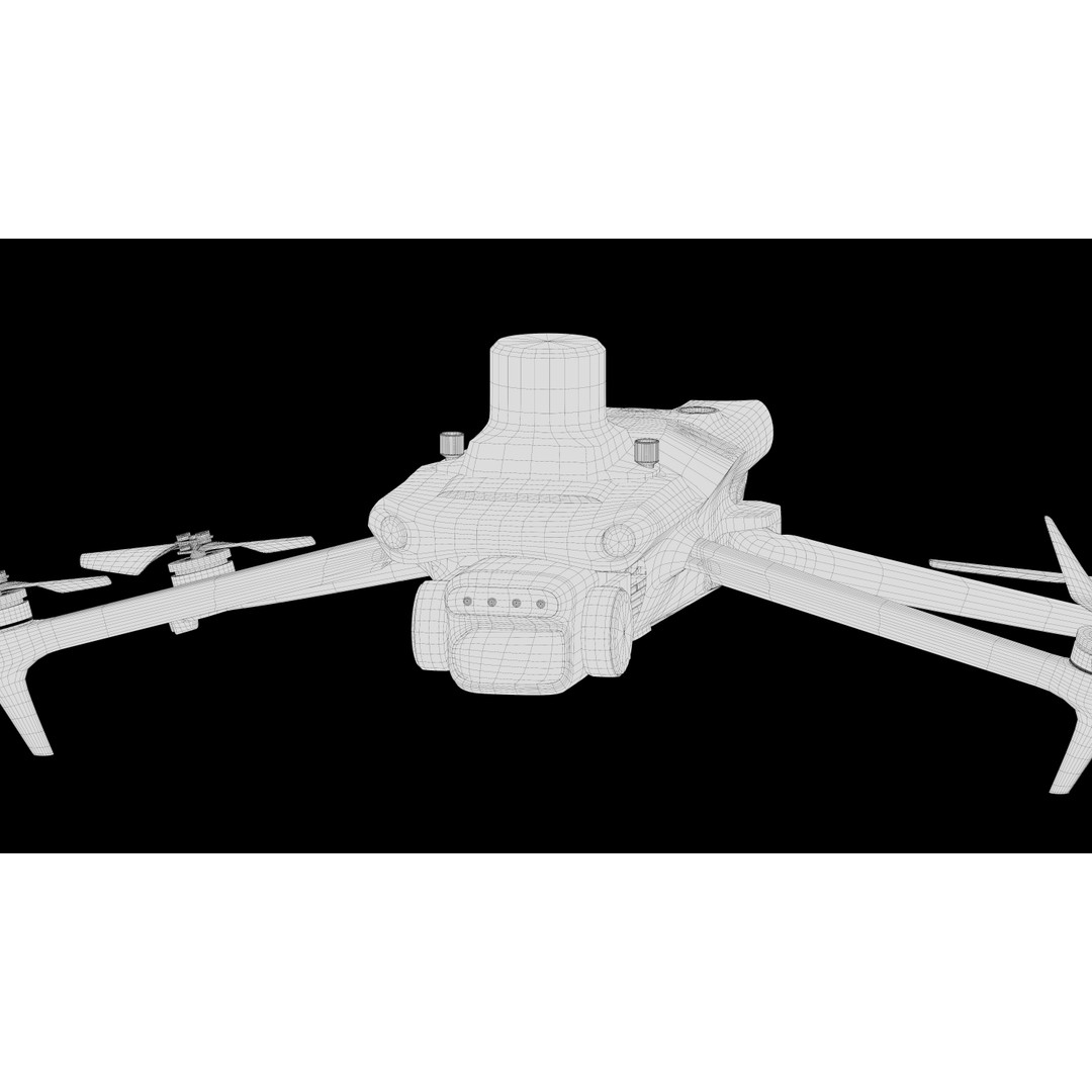 Dji Mavic 3 Enterprise 3D Model – High Poly Drone Asset, FBX, PBR - View 17
