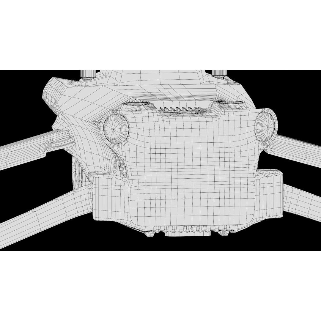 Dji Mavic 3 Enterprise 3D Model – High Poly Drone Asset, FBX, PBR - View 21