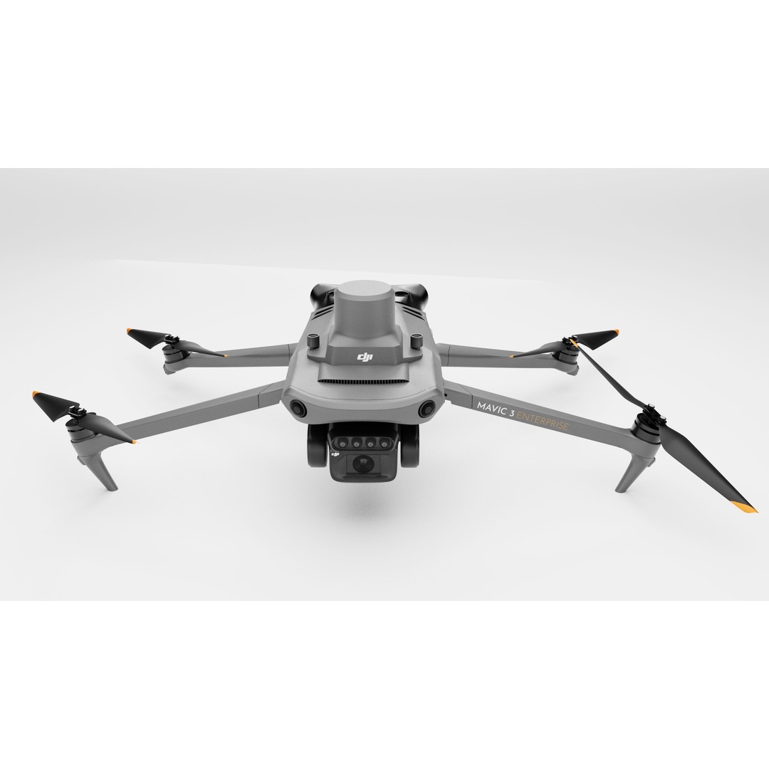 Dji Mavic 3 Enterprise 3D Model – High Poly Drone Asset, FBX, PBR - View 6