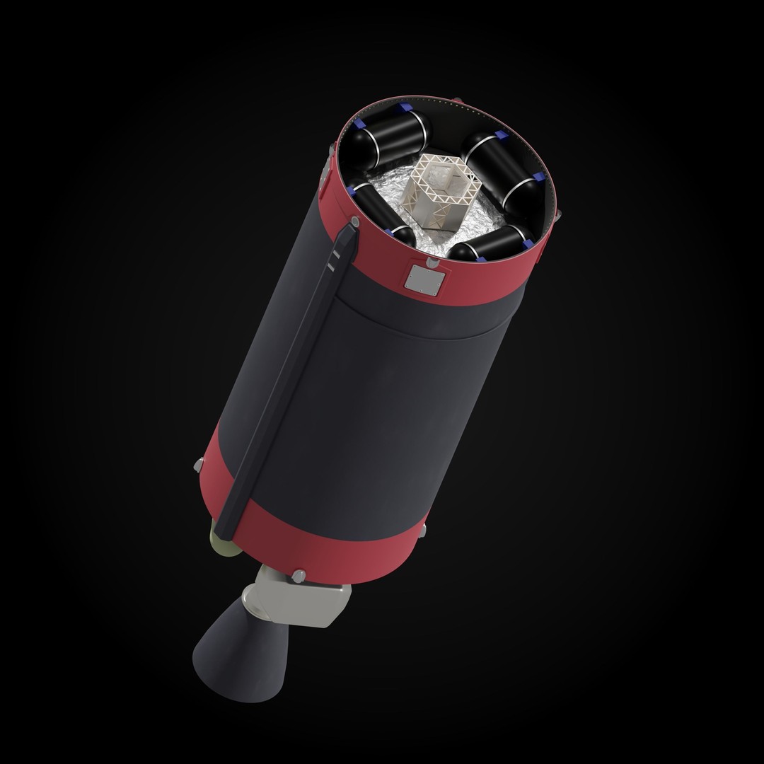 Rocket Lab Electron 3D Model – High Poly Spacecraft, Blender & FBX - View 11