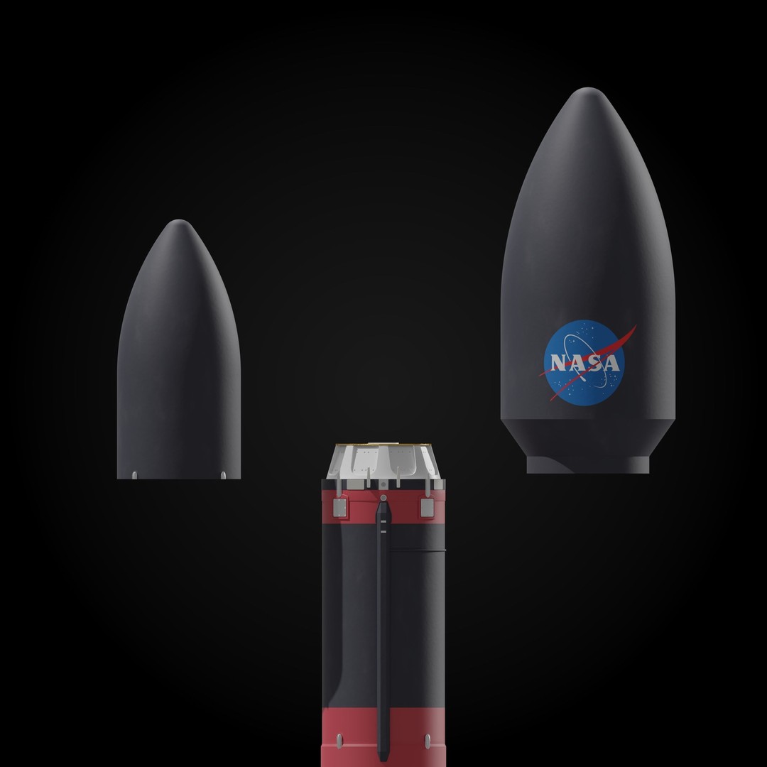 Rocket Lab Electron 3D Model – High Poly Spacecraft, Blender & FBX - View 12