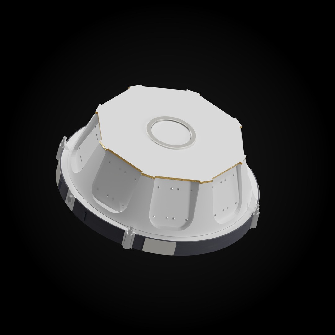 Rocket Lab Electron 3D Model – High Poly Spacecraft, Blender & FBX - View 13