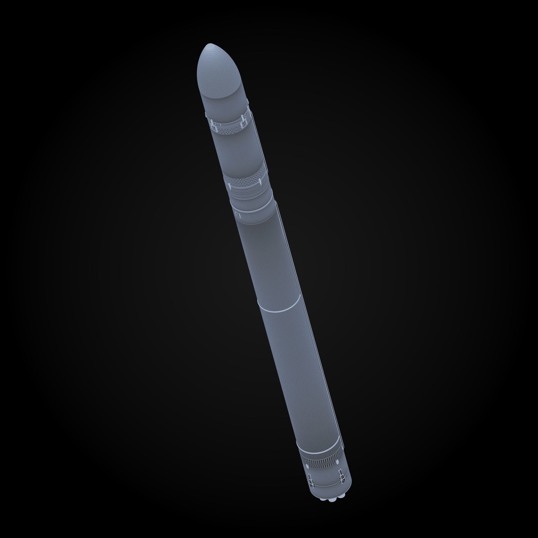 Rocket Lab Electron 3D Model – High Poly Spacecraft, Blender & FBX - View 15