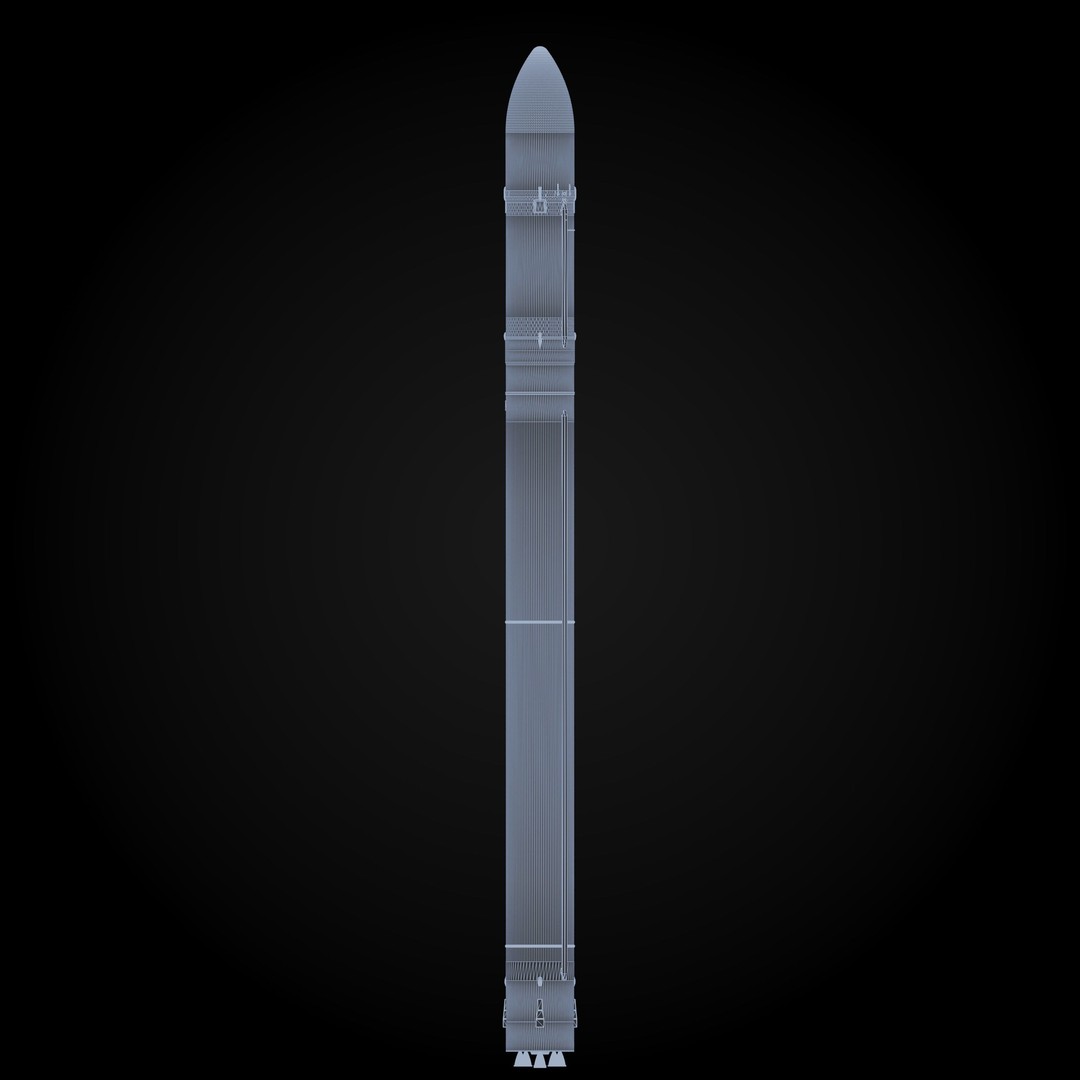 Rocket Lab Electron 3D Model – High Poly Spacecraft, Blender & FBX - View 19