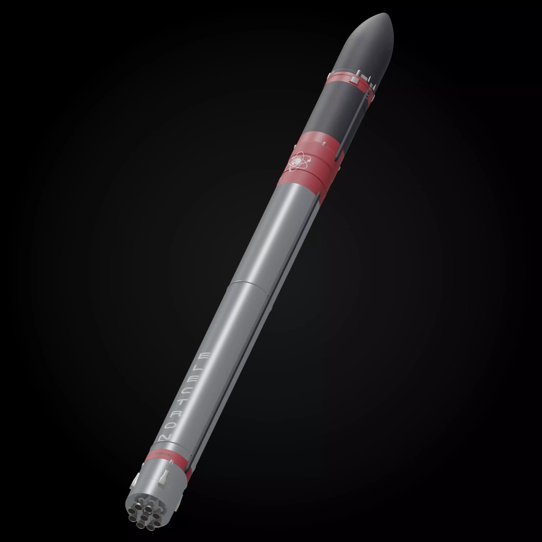 Rocket Lab Electron 3D Model – High Poly Spacecraft, Blender & FBX - View 2