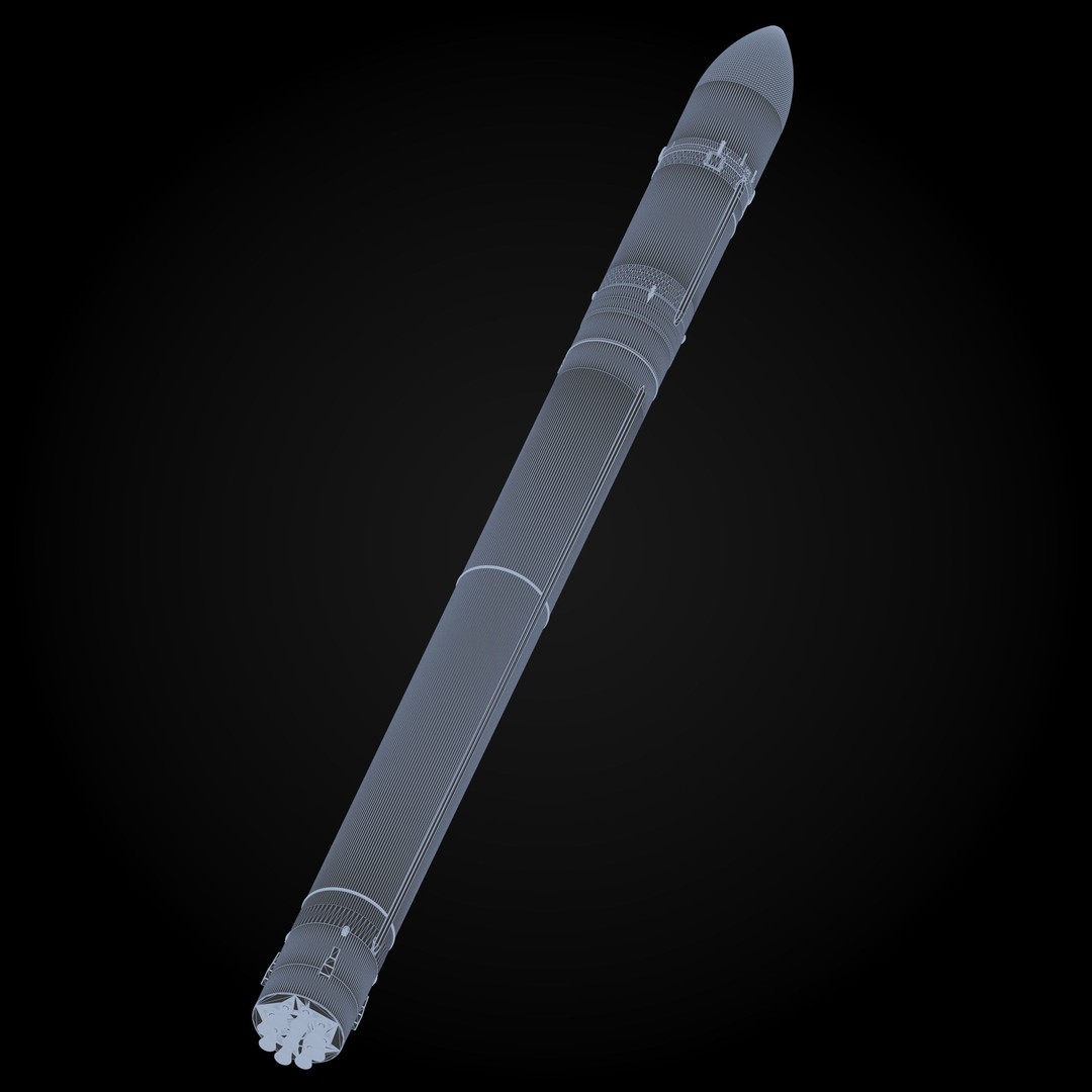 Rocket Lab Electron 3D Model – High Poly Spacecraft, Blender & FBX - View 20