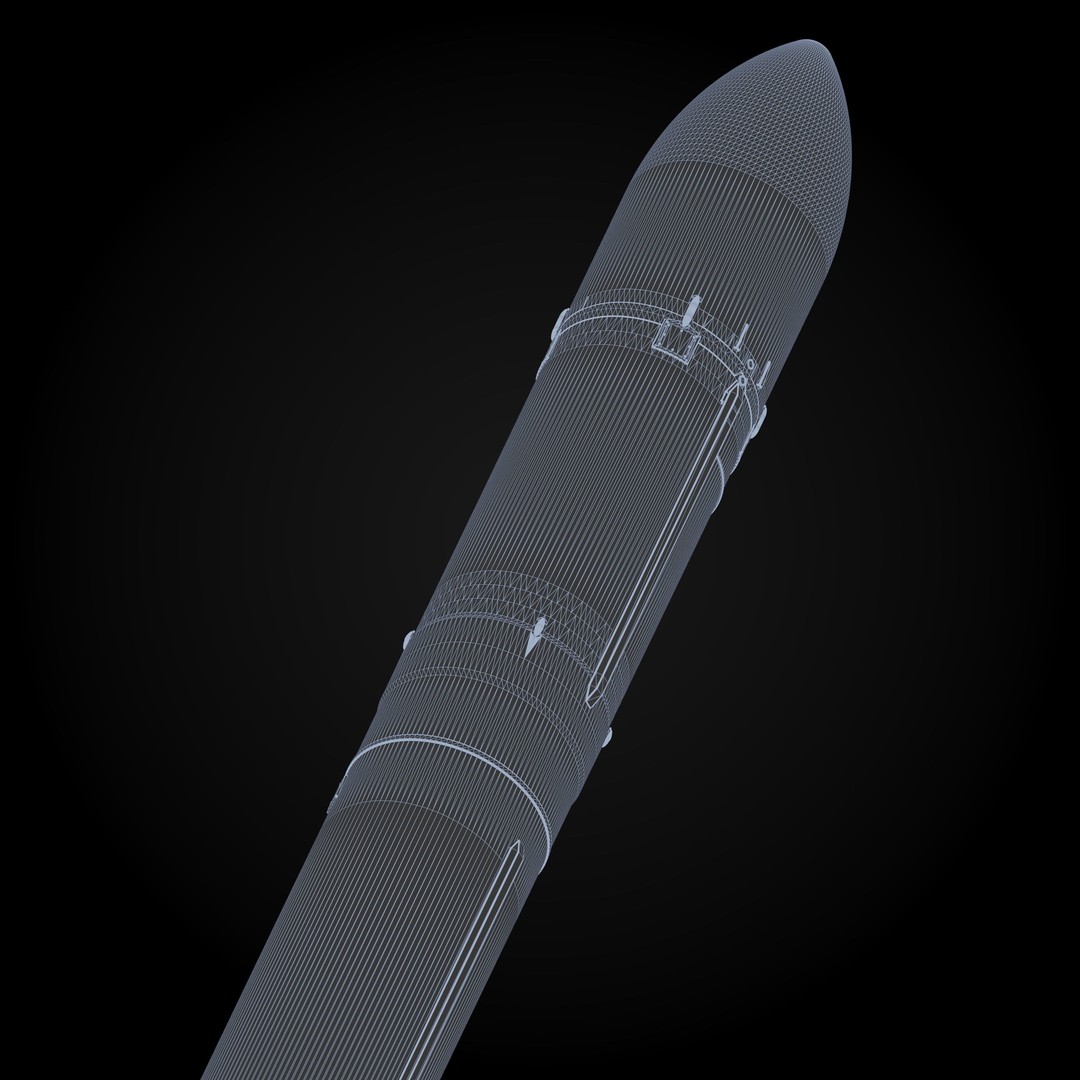 Rocket Lab Electron 3D Model – High Poly Spacecraft, Blender & FBX - View 22