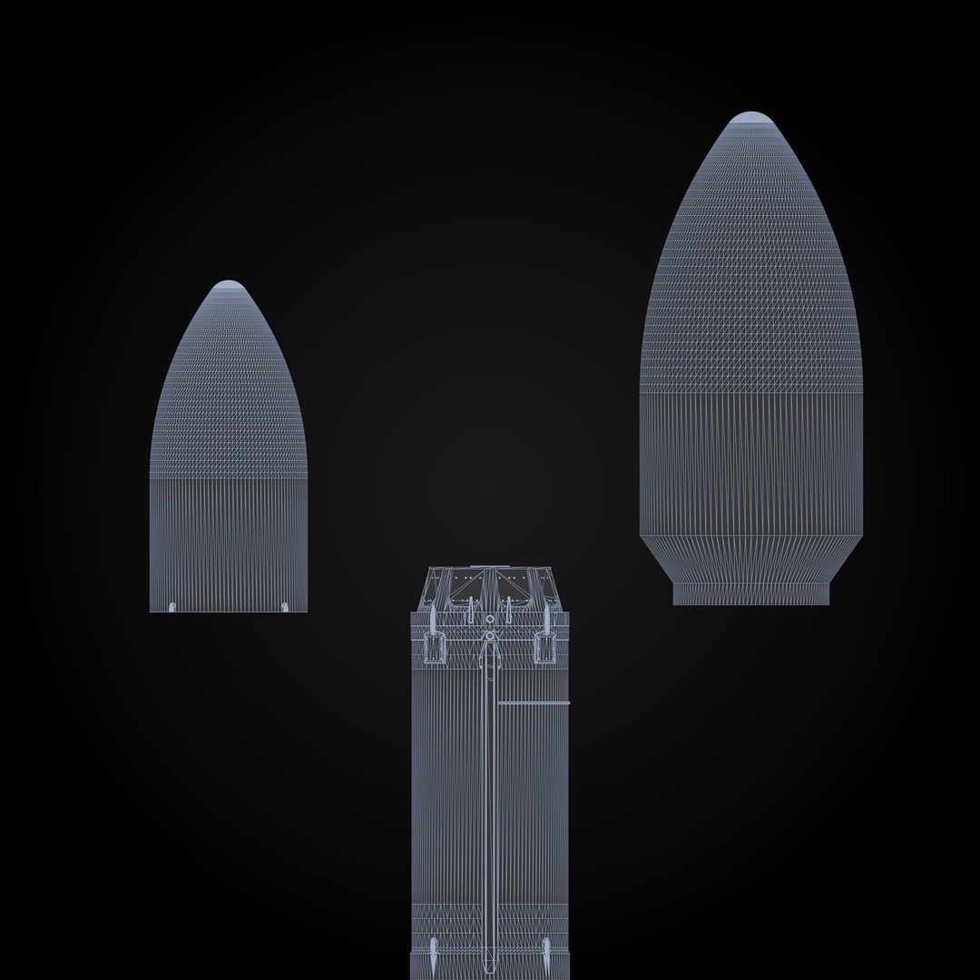 Rocket Lab Electron 3D Model – High Poly Spacecraft, Blender & FBX - View 23
