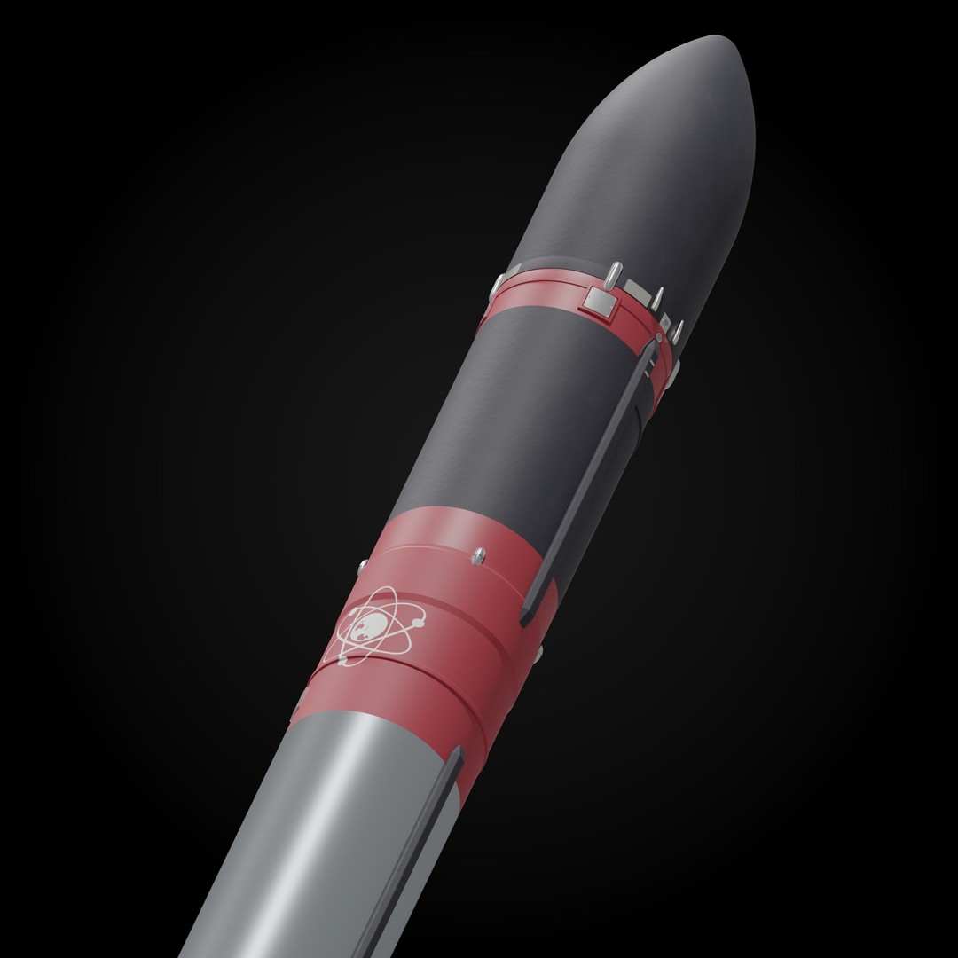 Rocket Lab Electron 3D Model – High Poly Spacecraft, Blender & FBX - View 5