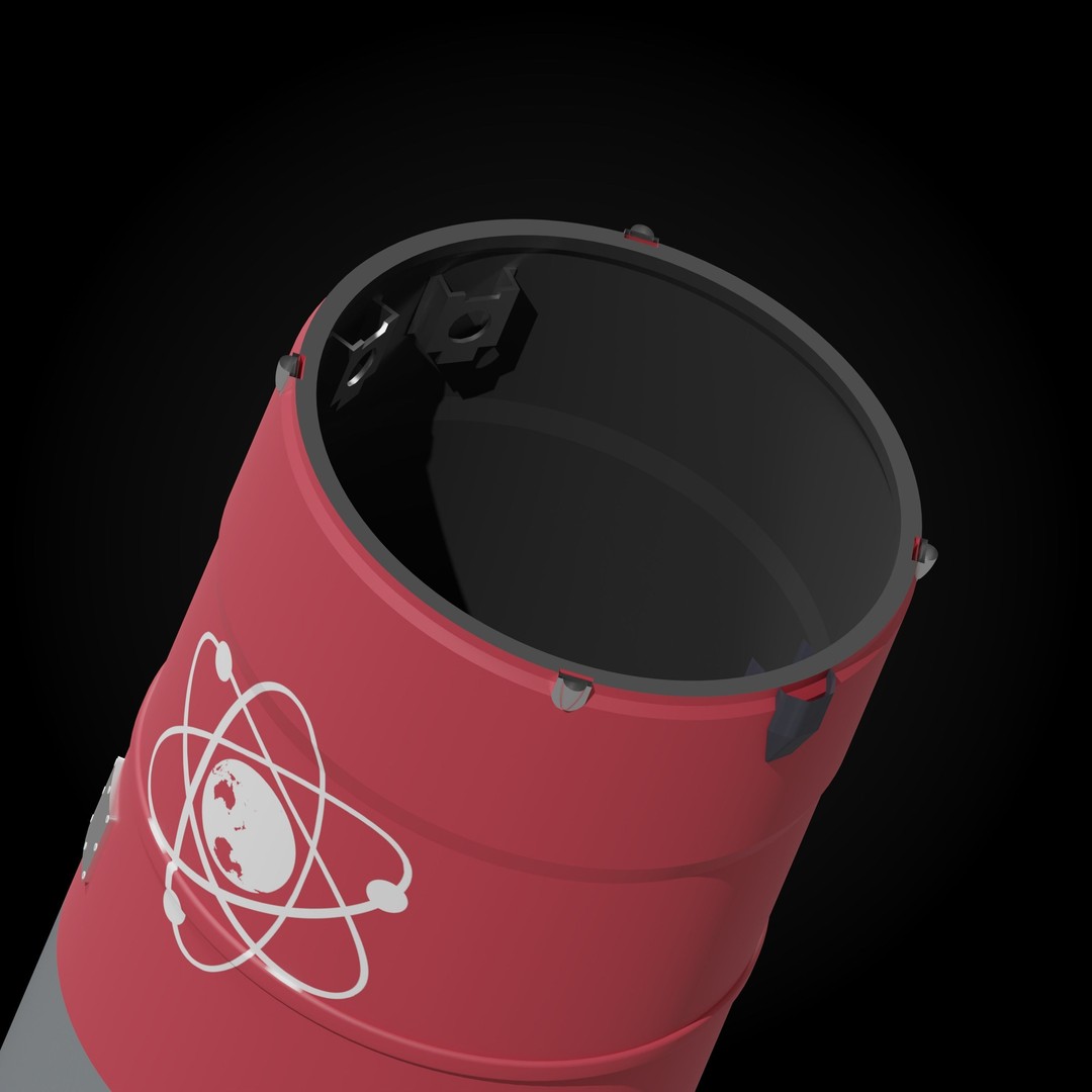 Rocket Lab Electron 3D Model – High Poly Spacecraft, Blender & FBX - View 8