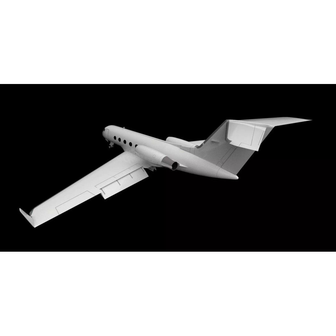 G-III Vintage Jet 3D Model – Low Poly Aircraft Asset, FBX - View 16