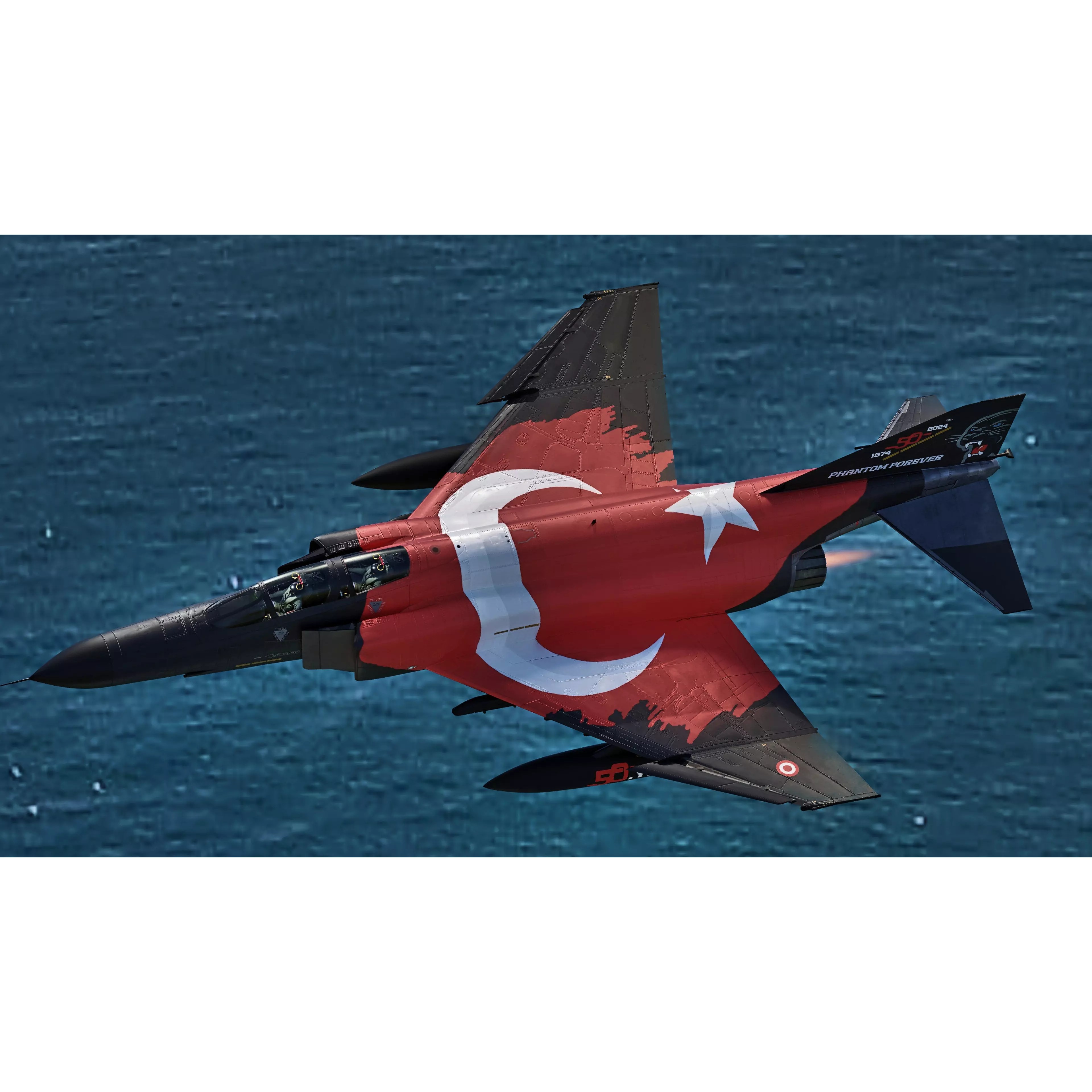 F4 Phantom 2 - Rigged Low-Poly Game-Ready 3D Model - View 31