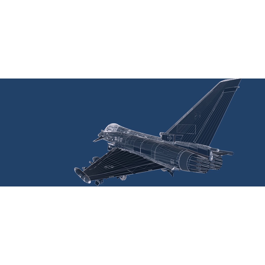 Eurofighter Typhoon 3D Model – Detailed Jet Asset for Lumion