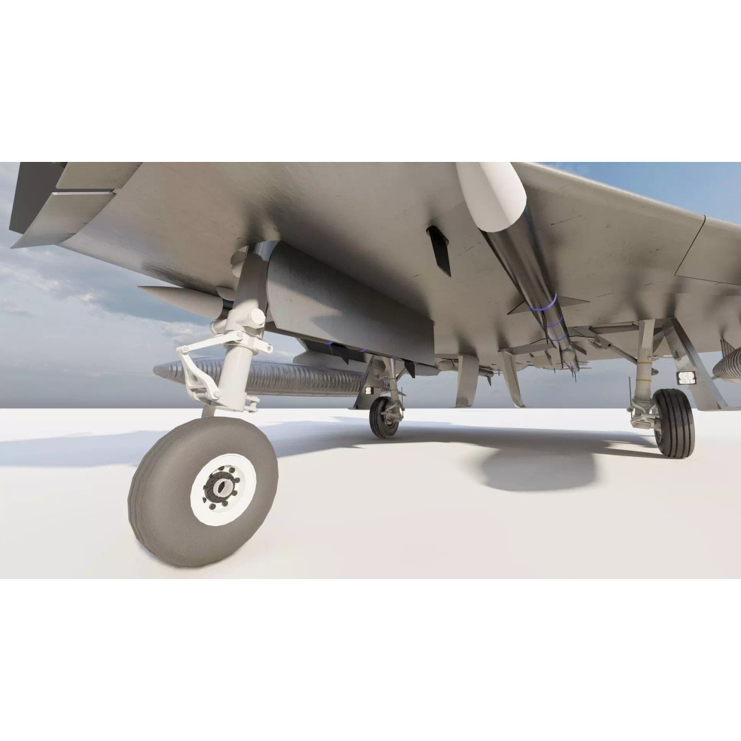 Eurofighter Typhoon 3D Model – Detailed Jet Asset for Lumion - View 16